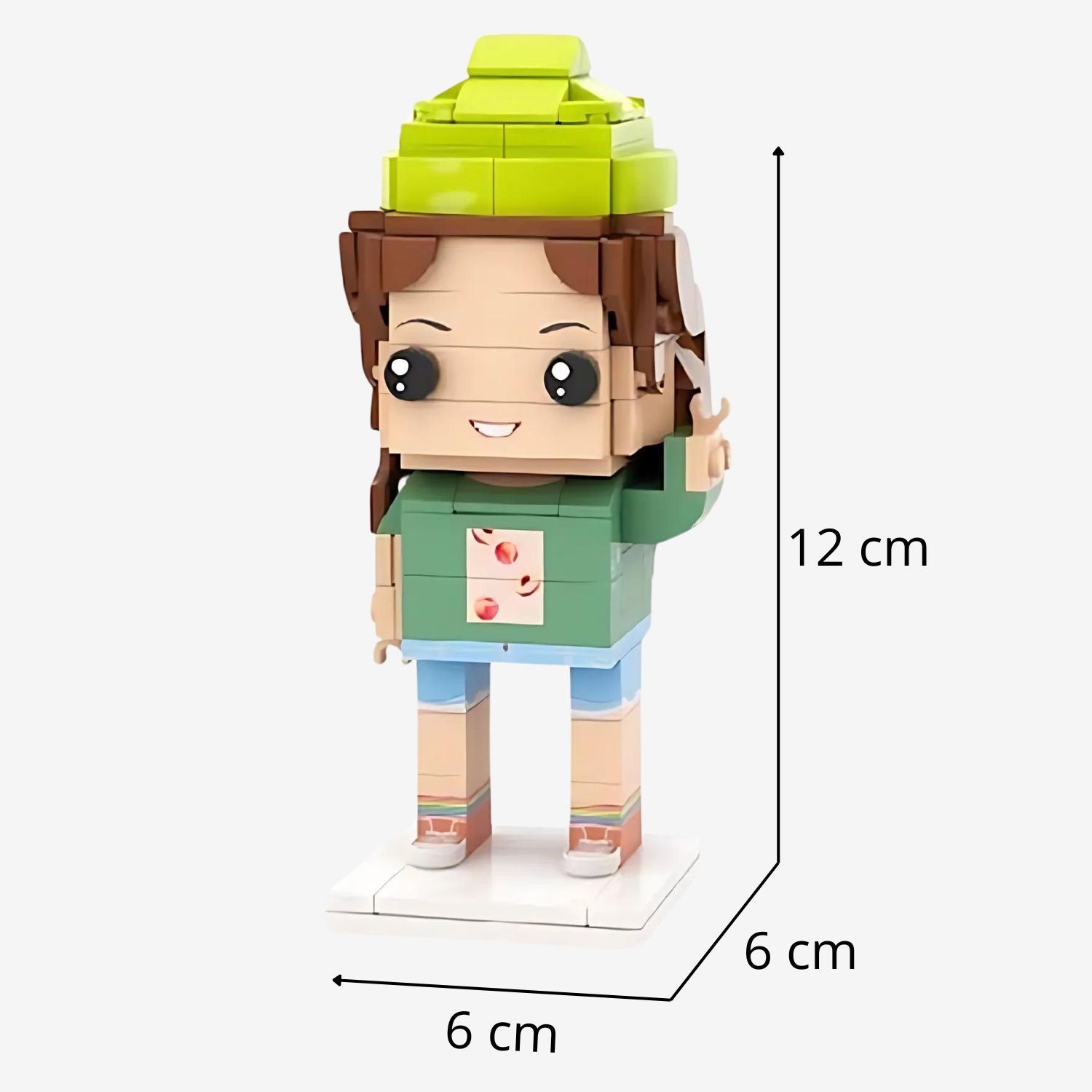 Full Body Customizable Brick Figures Block Toy Brick Me Figures