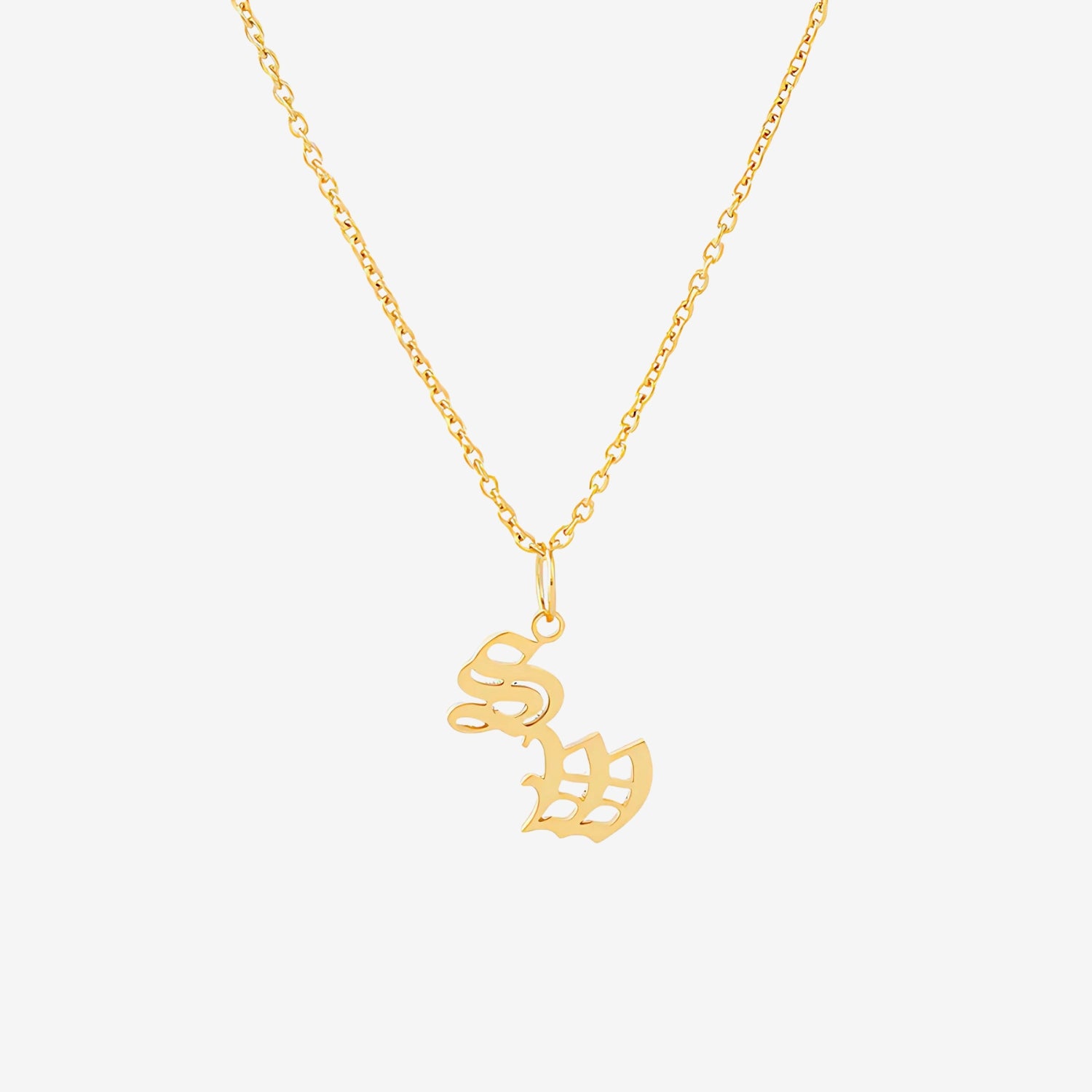 Personalized Initial Necklace Letter Custom Necklace